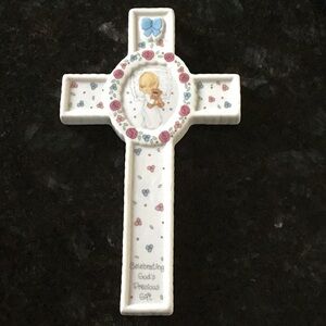 Precious Moments Baptism Cross